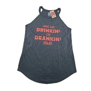 NEW - Ole Red Live Music Bar and Restaurant Women's Tank Top Drinkin' Drankin'